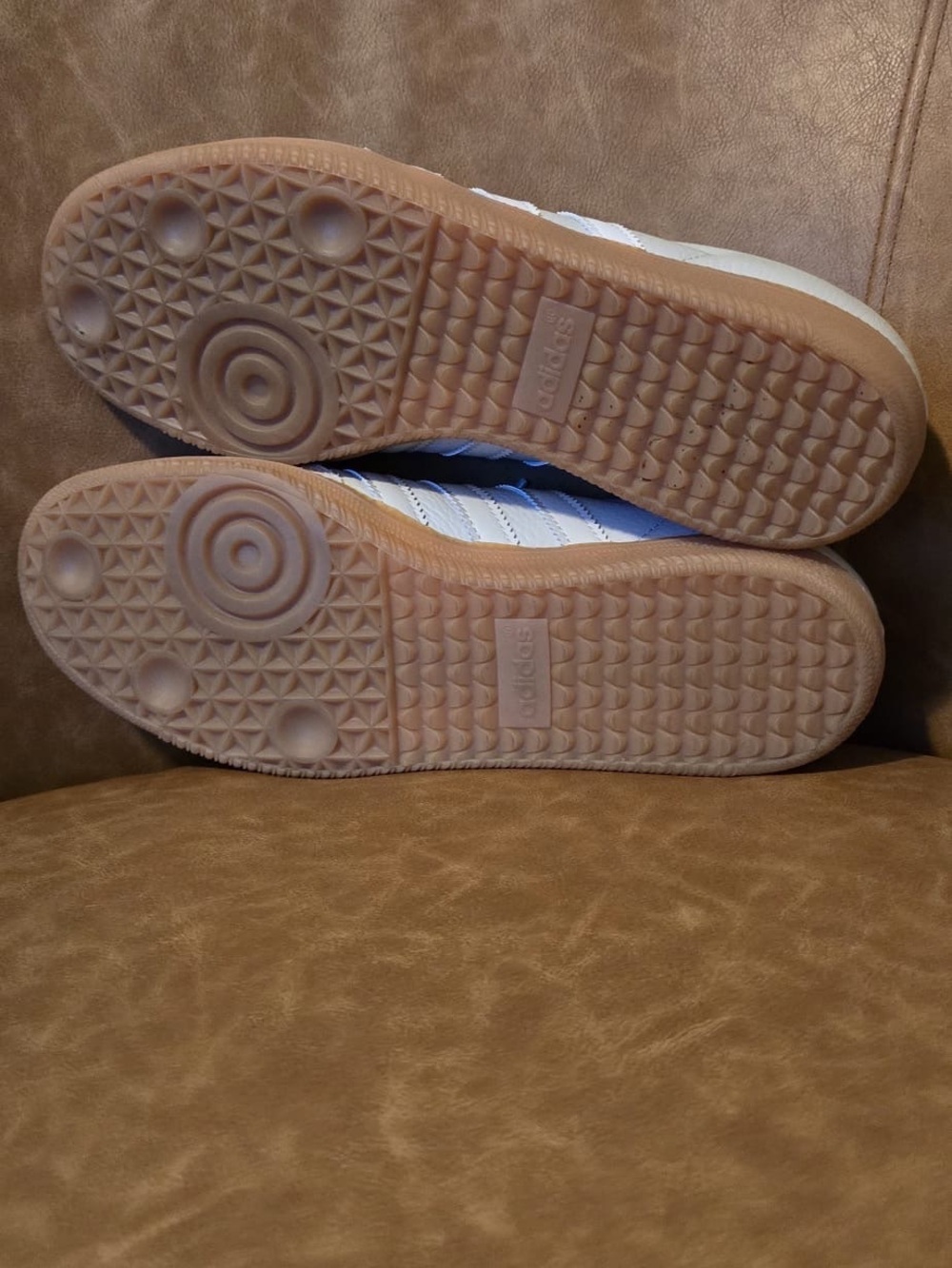 adidas women Light Gray Sneakers with Gum Sole - Picture 10 of 14